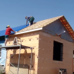 Дом с баней под одной крышей &mdash; проекты и строительство