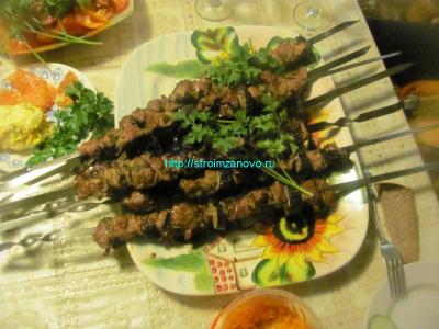 Рецепт шашлыка
Рецепт шашлыка