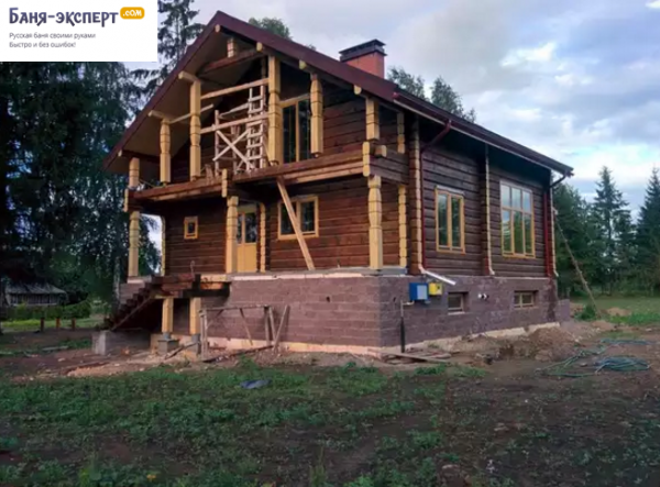 Норвежская рубка. Дома и бани из лафета Норвежская рубка. Дома и бани из лафета